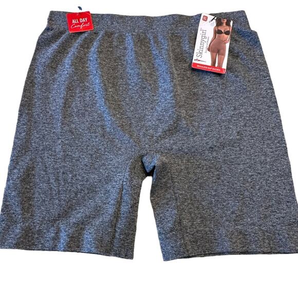 Skinnygirl Womens XL Gray Slip Shorts NWT Smooth & Shape - Picture 1 of 5